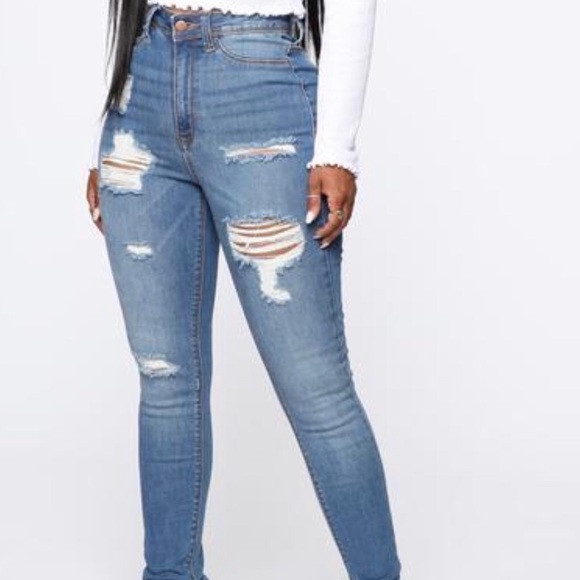 Fashion nova heavy lifting jeans - Picture 2 of 3